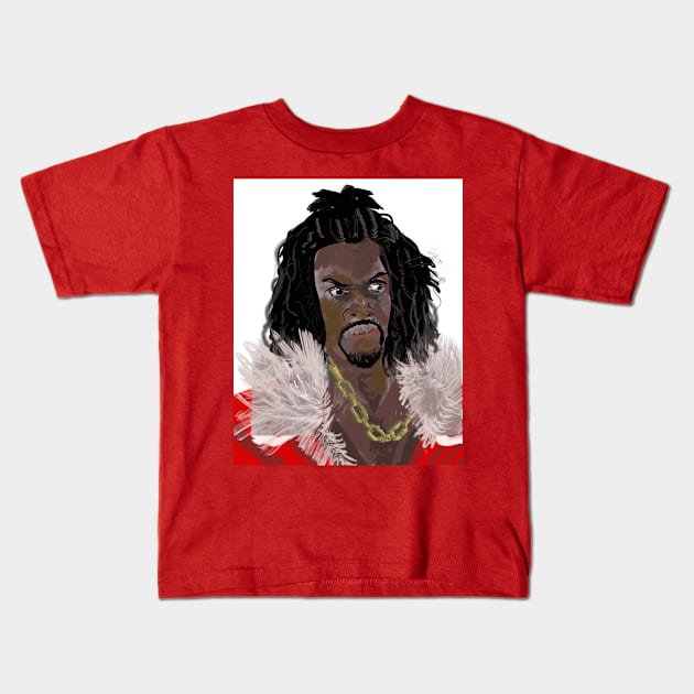 Shonuff Kids T-Shirt by Charlie77